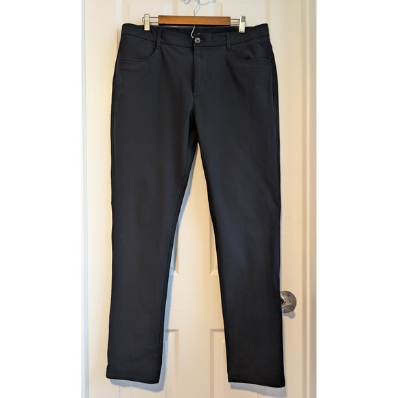 Vuori Other - NWOT Vuori Meta Pant Mens 37x31 (tag 36) Black Technical 5-Pocket Stretch V430